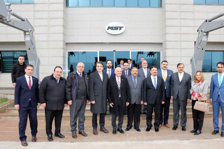Irak’ın Ankara Büyükelçisi Al-Khateeb MST üretim tesislerinde