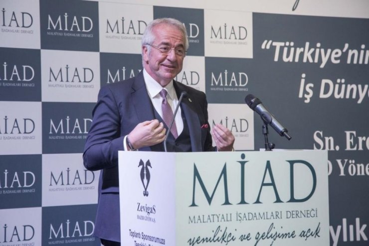 TÜSİAD Başkanı Bilecik, Malatyalı işadamlarının konuğu oldu
