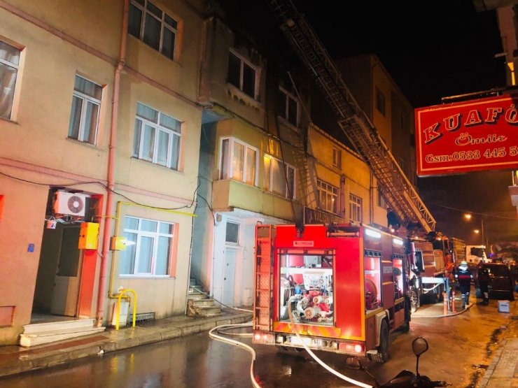 Sinop’ta yangına TOMA’lı müdahale