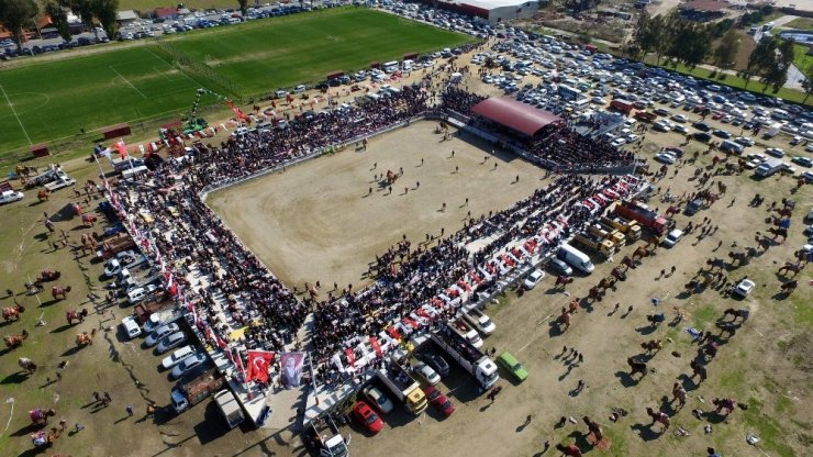 Pehlivan develer nefes kesti