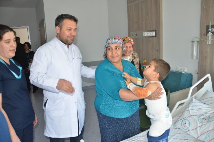 Elbistan Devlet Hastanesi Yanık Odası, 443 hastaya hizmet verdi