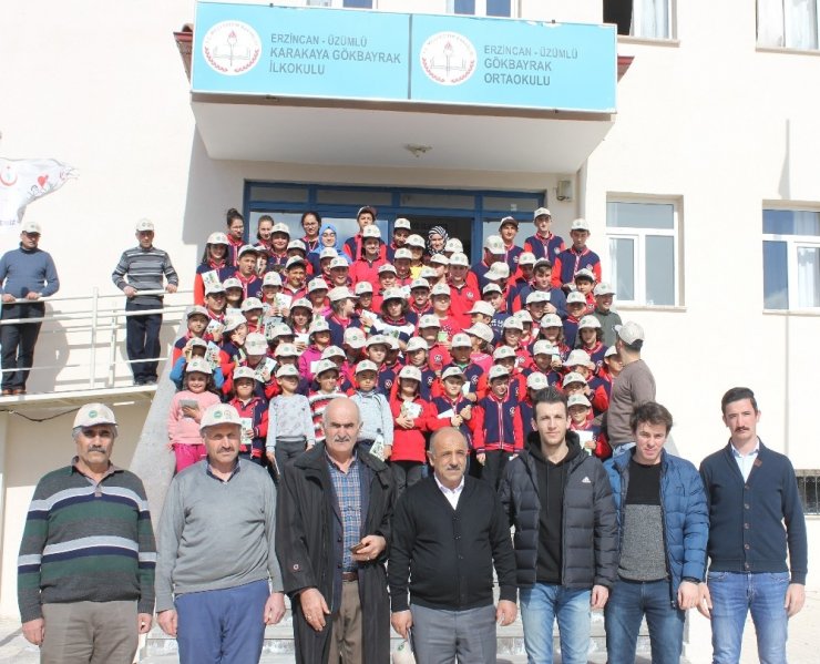 Erzincan’da öğrencilere organik tarım eğitimi verildi