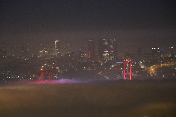 İstanbul’da sis etkili oluyor