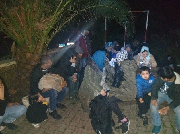 Çanakkale’de 166 mülteci yakalandı