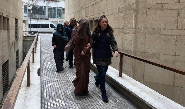 DEAŞ'lı 2 kadın terörist adliyede