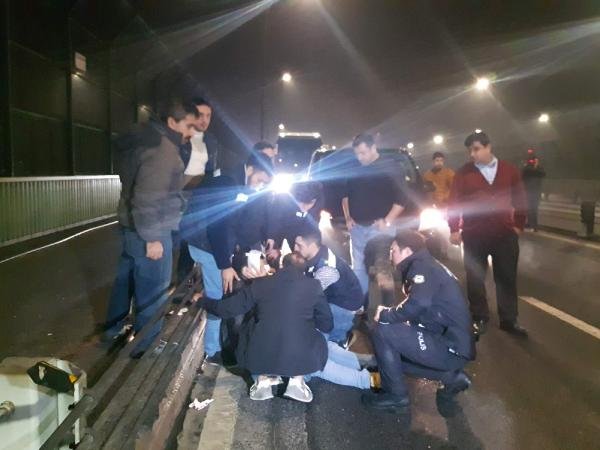 Haliç Köprüsü'nde art arda 2 trafik kazası: 4 yaralı 