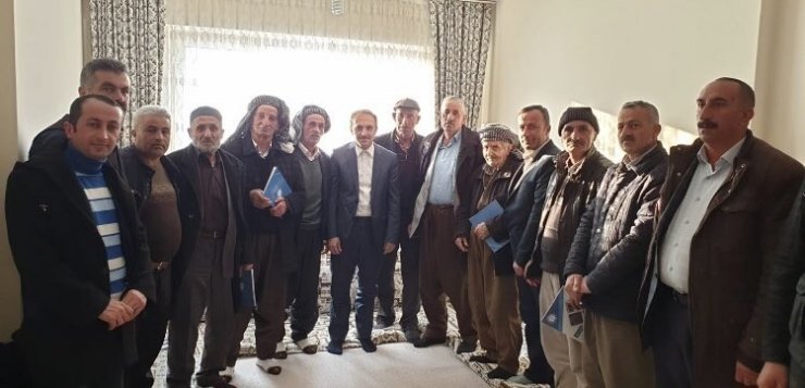 Başkan Vekili Epcim, 13 aileye misafir oldu