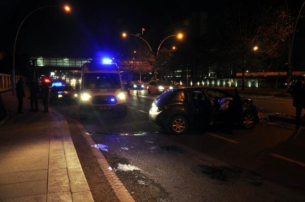 Ankara'da kaza: 1 yaralı