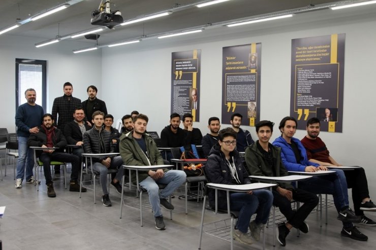 Kapadokya Üniversitesi Fuat Sezgin dersliği açtı