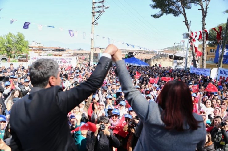 Başkan Çerçioğlu, Koçarlı’da mesire alanının açılışını yaptı