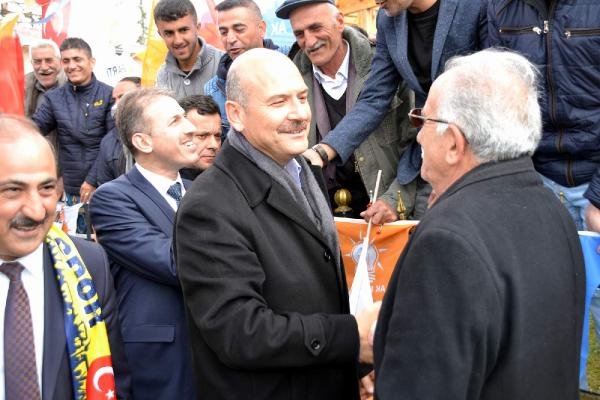 Bakan Soylu'dan Eruh'ta HDP'ye tepki: Bunlar PKK'ya, Kandil'e tapmışlar