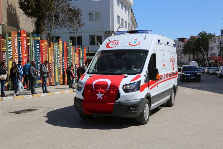 Tunceli’de 8 yeni ambulans hizmete girdi