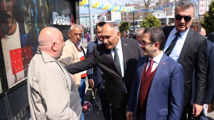 Bakan Yardımcısı Aksu Şahin’e destek için Ereğli’ye geldi