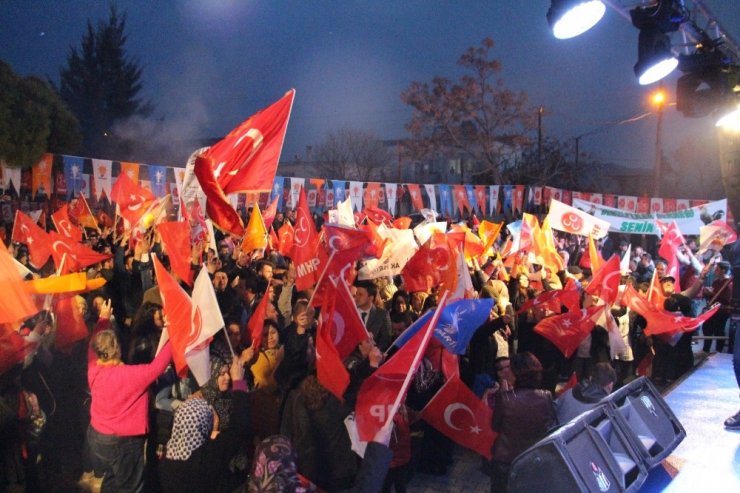 Cumhur İttifakı Adayı Fuat Akdoğan, ilk mitingini Soğucak’ta gerçekleştirdi