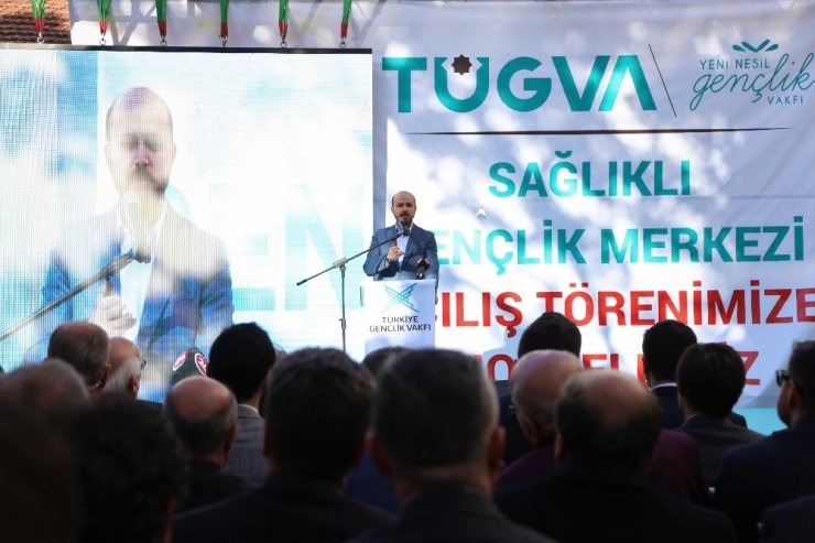 Sağlıklı Gençlik Merkezi, Bilal Erdoğan’ın katılımıyla açıldı