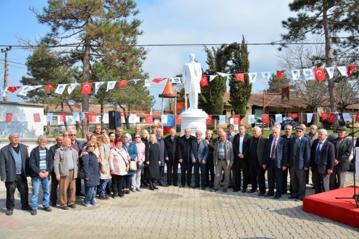 Evciler ve Ortaca Atatürk Anıtına kavuştu