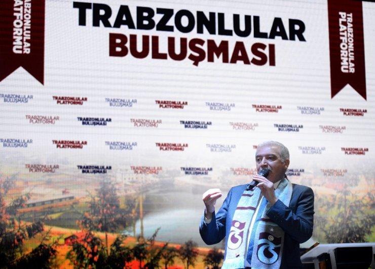 Mevlüt Uysal, Trabzonlu vatandaşlarla bir araya geldi