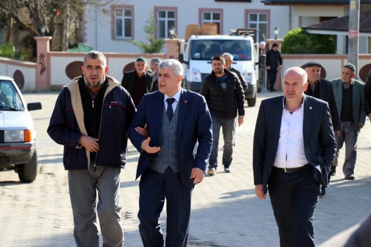 Aydoğan Arslan, seçim çalışmalarını sürdürüyor