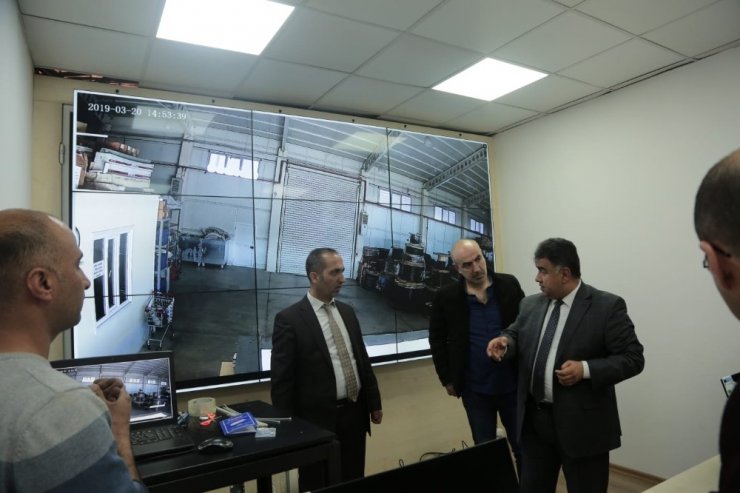 VASKİ Kamera İzleme Merkezi hizmete açıldı