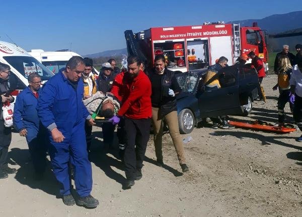 Bolu'da kaza: 4 yaralı