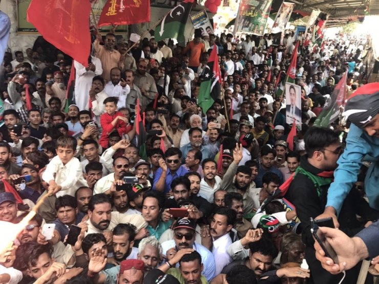 Pakistan Halk Partisi’nden hükümet karşıtı protesto treni