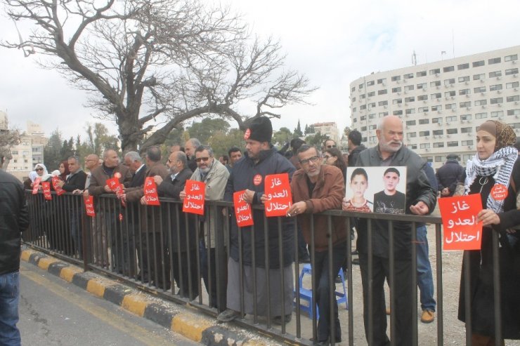 Ürdün’de İsrail’den doğalgaz alınması protesto edildi