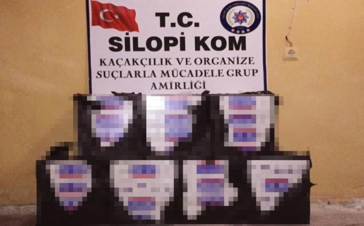 Şırnak’ta 45 bin 740 paket kaçak sigara ele geçirildi