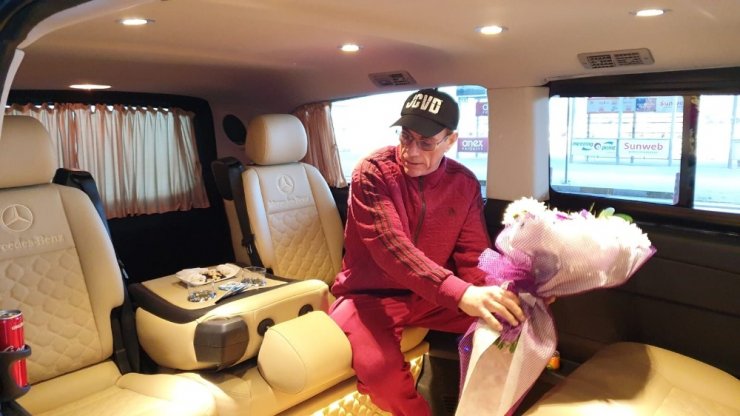 Dünyaca ünlü Holywood yıldızı Jean Claude Van Damme Bodrum’da