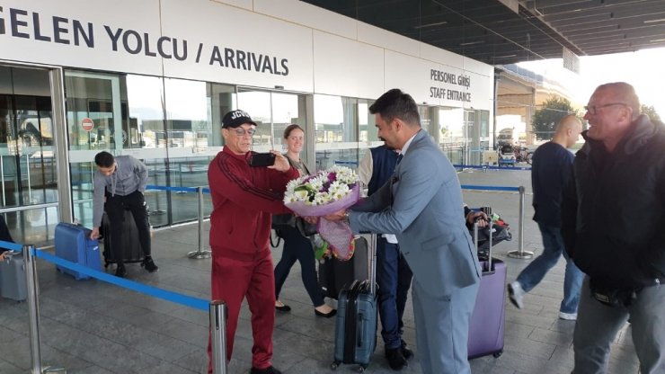 Dünyaca ünlü Holywood yıldızı Jean Claude Van Damme Bodrum’da