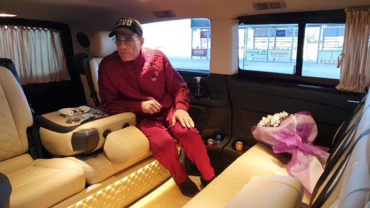 Dünyaca ünlü Holywood yıldızı Jean Claude Van Damme Bodrum’da