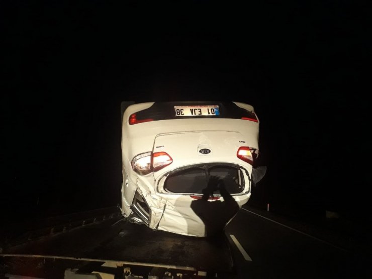 Yerköy’de trafik kazası 1 yaralı
