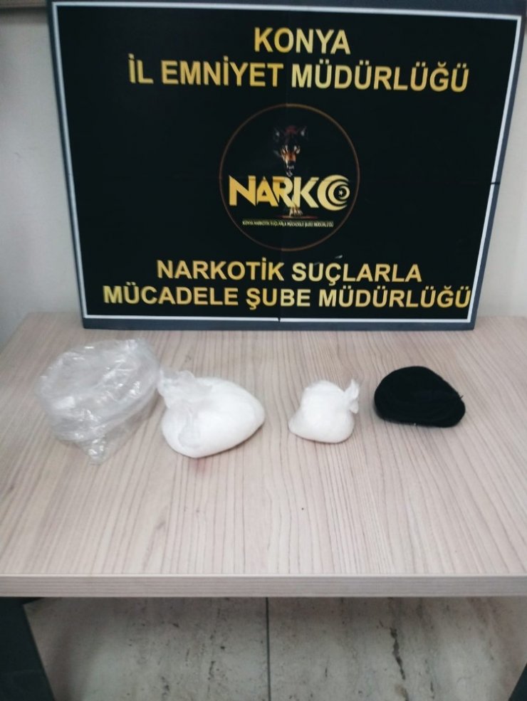 Uyuşturucu sevkıyatı yapan 3 şahıs Konya’da yakalandı