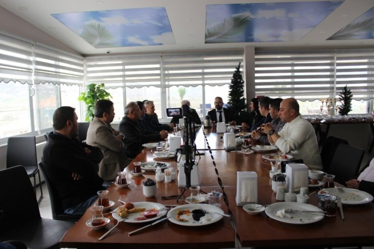 Osmancık dernekler federasyonu kahvaltıda buluştu