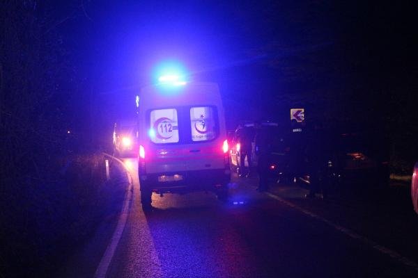 Sarıyer'de "dur" ihtarına uymayan sürücü polise çarptı