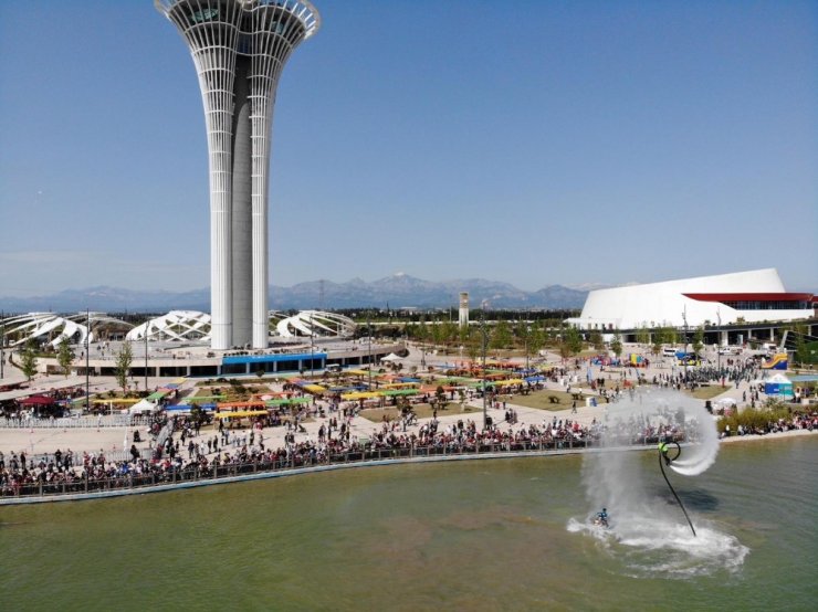 Expo 2016 alanı eski günlerine geri dönüyor