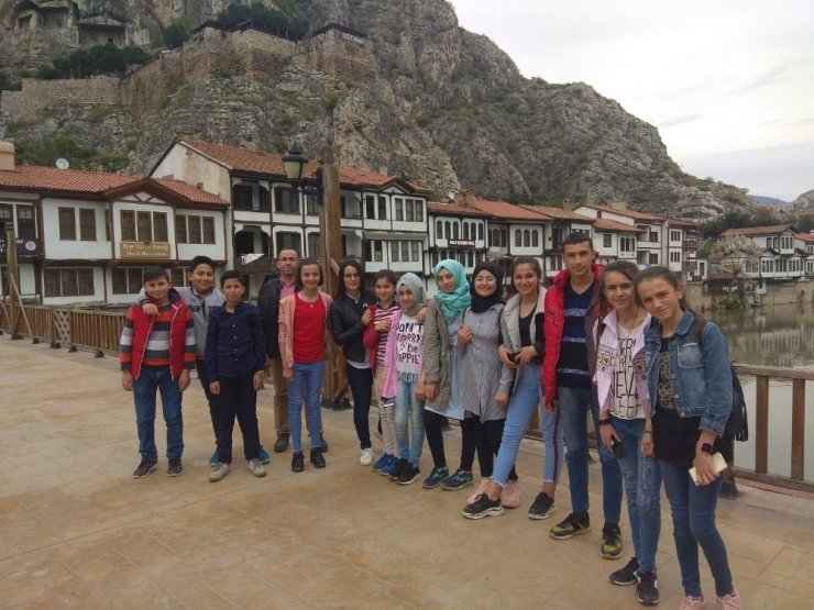 Öğrenciler şehzadeler şehri Amasya’da
