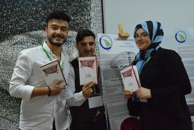 Düzce Üniversitesi öğrencileri sosyal sorumluluk projelerini anlattı