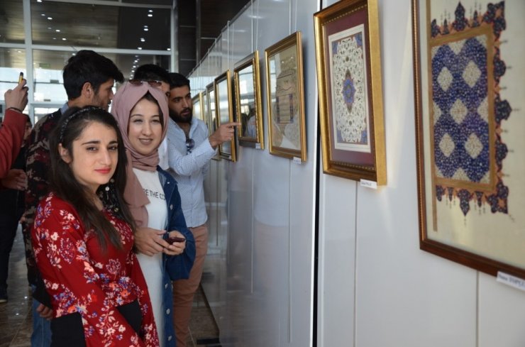 MŞÜ’de “İslam Sanatları Uluslararası Sergisi" açıldı