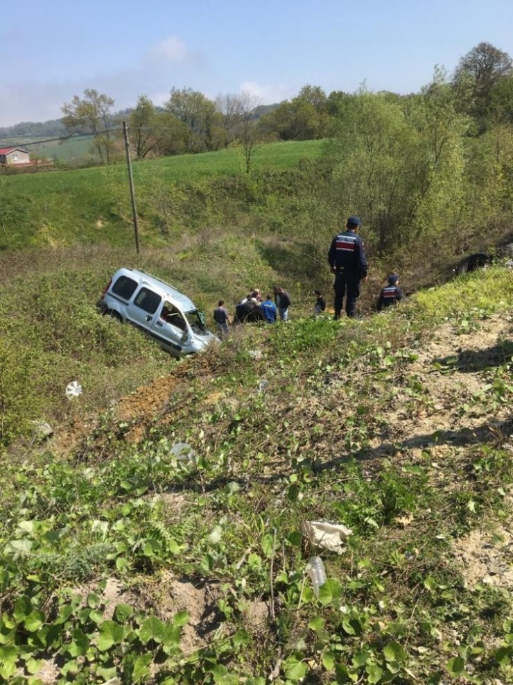Sinop’ta trafik kazası: 1 yaralı