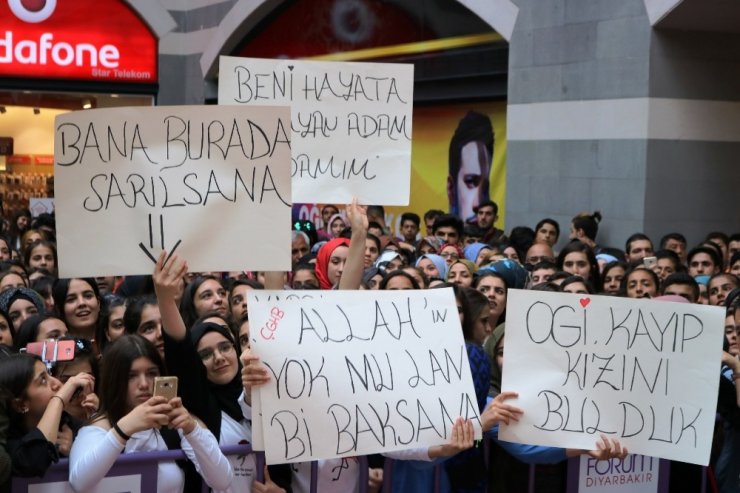 Diyarbakır’da Oğuzhan Koç izdihamı