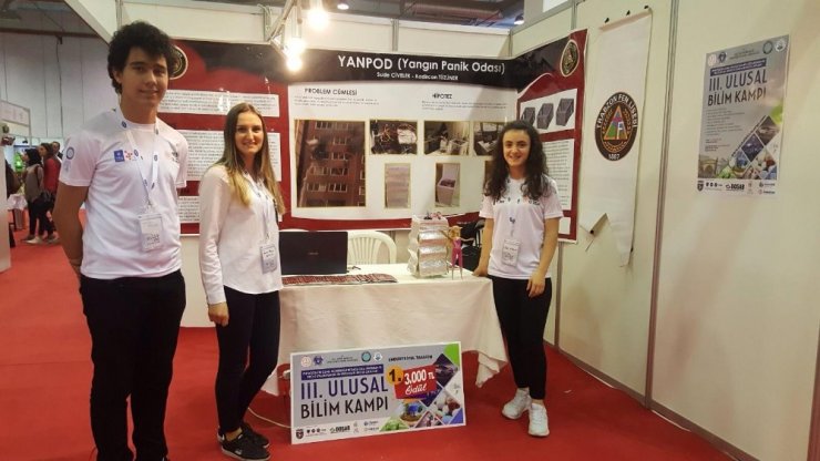 Trabzon Merkez Fen Lisesi Bursa’dan birincilik ödülü ile döndü