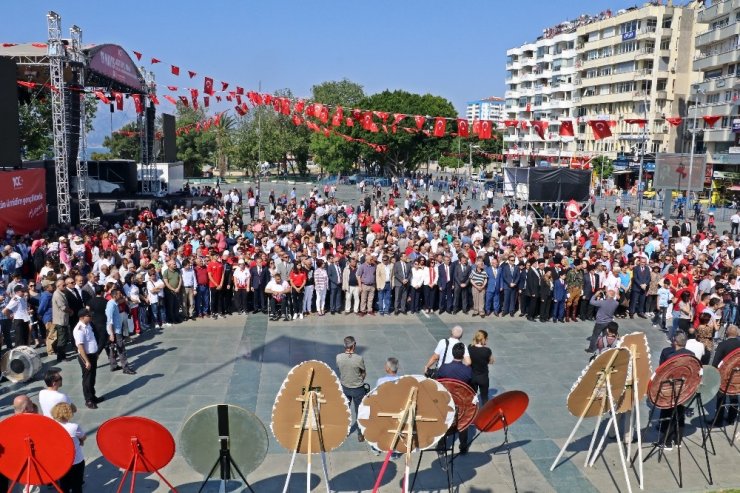Antalya’da 19 Mayıs kutlandı