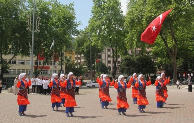 Bozkurt ve Daday’da 19 Mayıs coşkusu yaşandı