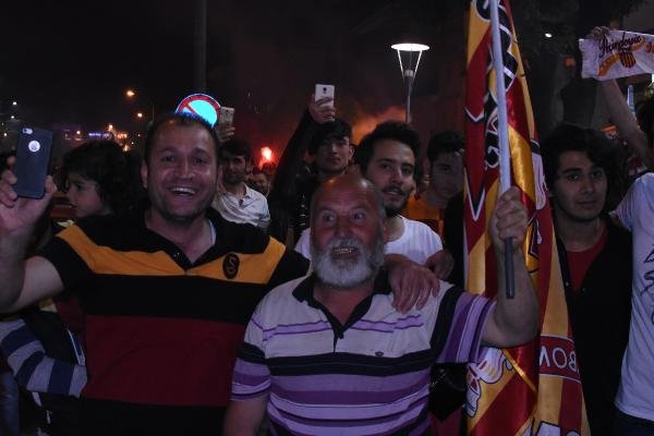 Konya'daki şampiyonluk kutlamasında gerginlik