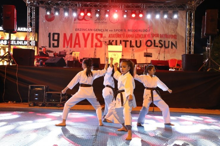 Erzincan’da, 19 Mayıs Atatürk’ü Anma Gençlik ve Spor Bayramı Etkinlikleri