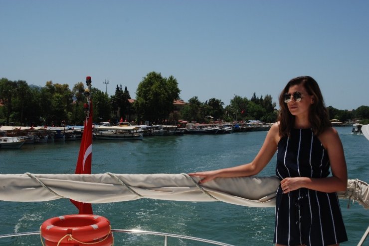 İngiltere güzeli Muğla’ya hayran kaldı