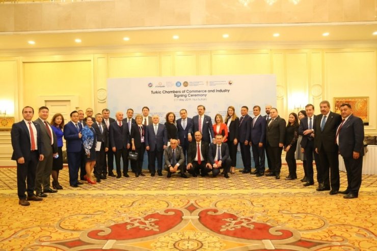 ITSO Meclis Başkanı Şahlan, Kazakistan’da Türk Konseyi imza törenine katıldı