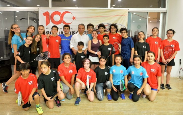 Muratpaşa squash turnuvası sona erdi