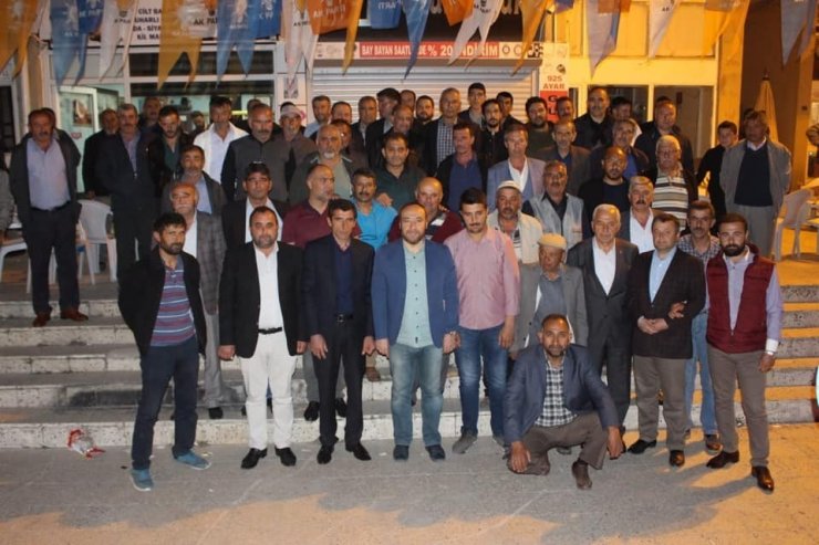 Keskin’de sanayi esnaflarından AK Parti’ye büyük destek