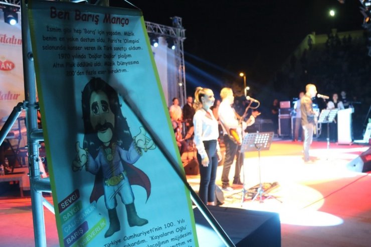 Barış Manço, 560. Çağlak Festivalinde şarkıları ile anıldı